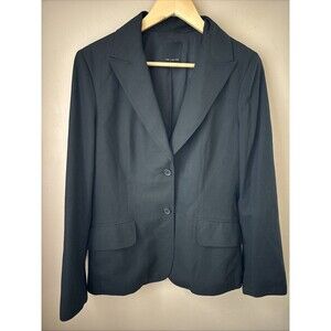 The Limited Black Two Button Tailored Blazer Jacket Women’s 10